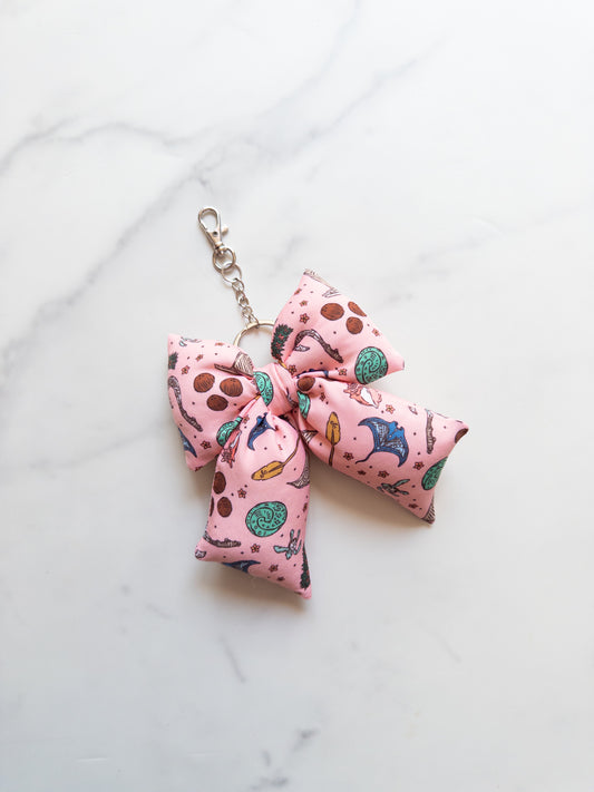Where You Are Bow Bag Charm