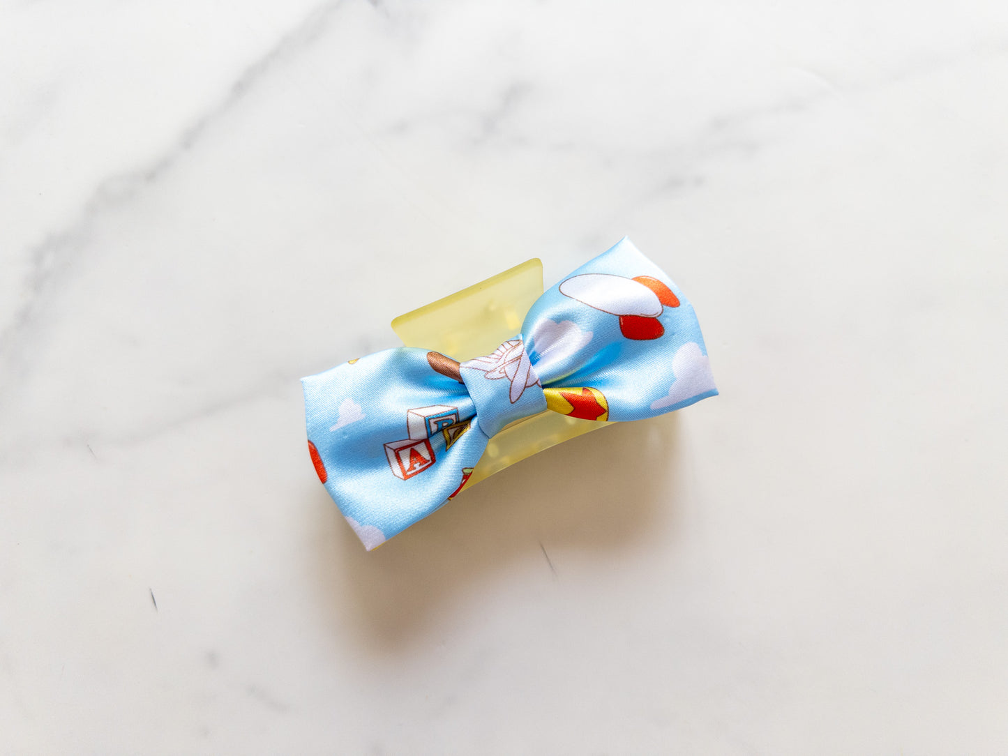 Toys Satin Bow Claw Clip