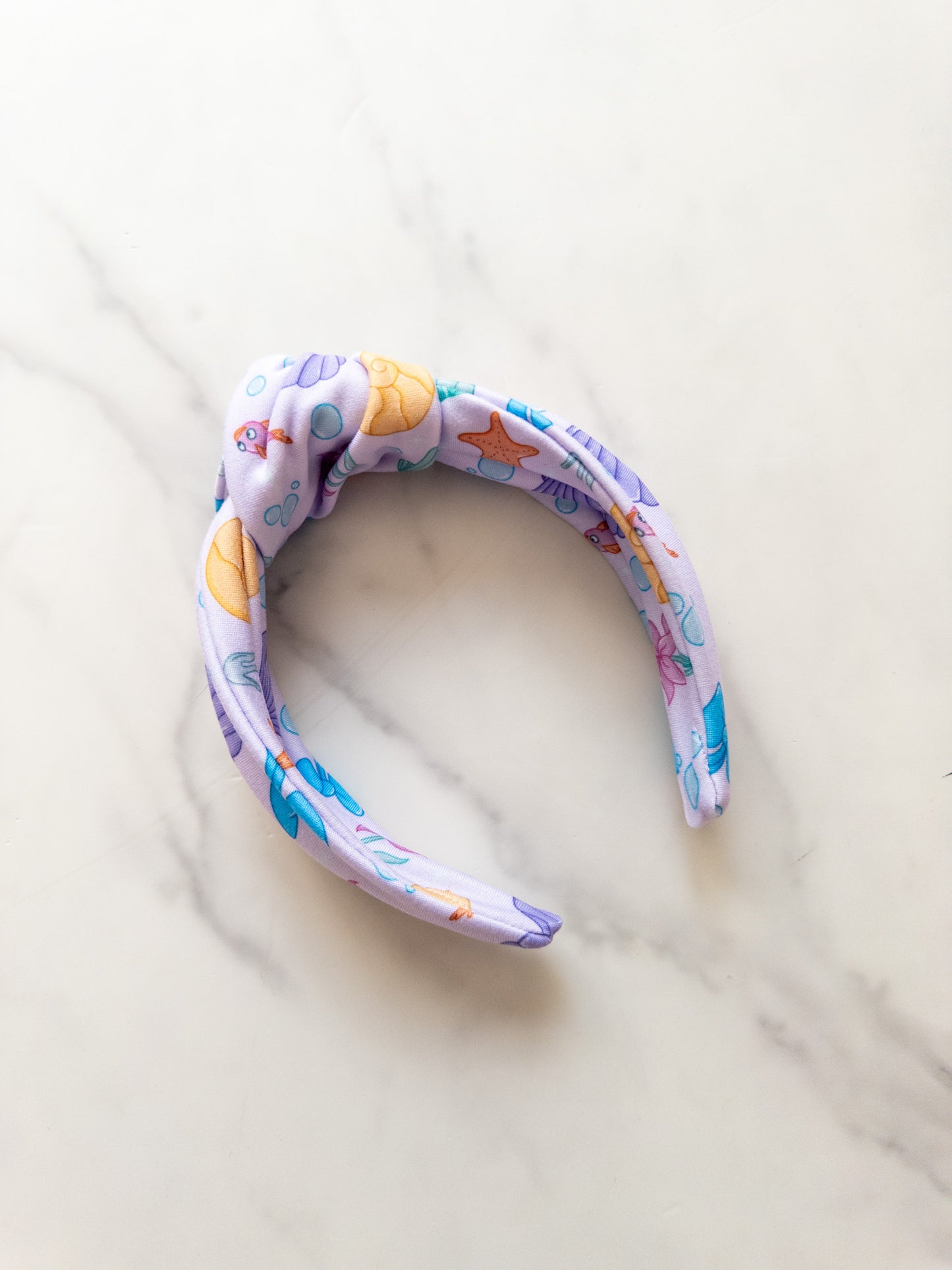 Life Is The Bubbles Top Knot Headband