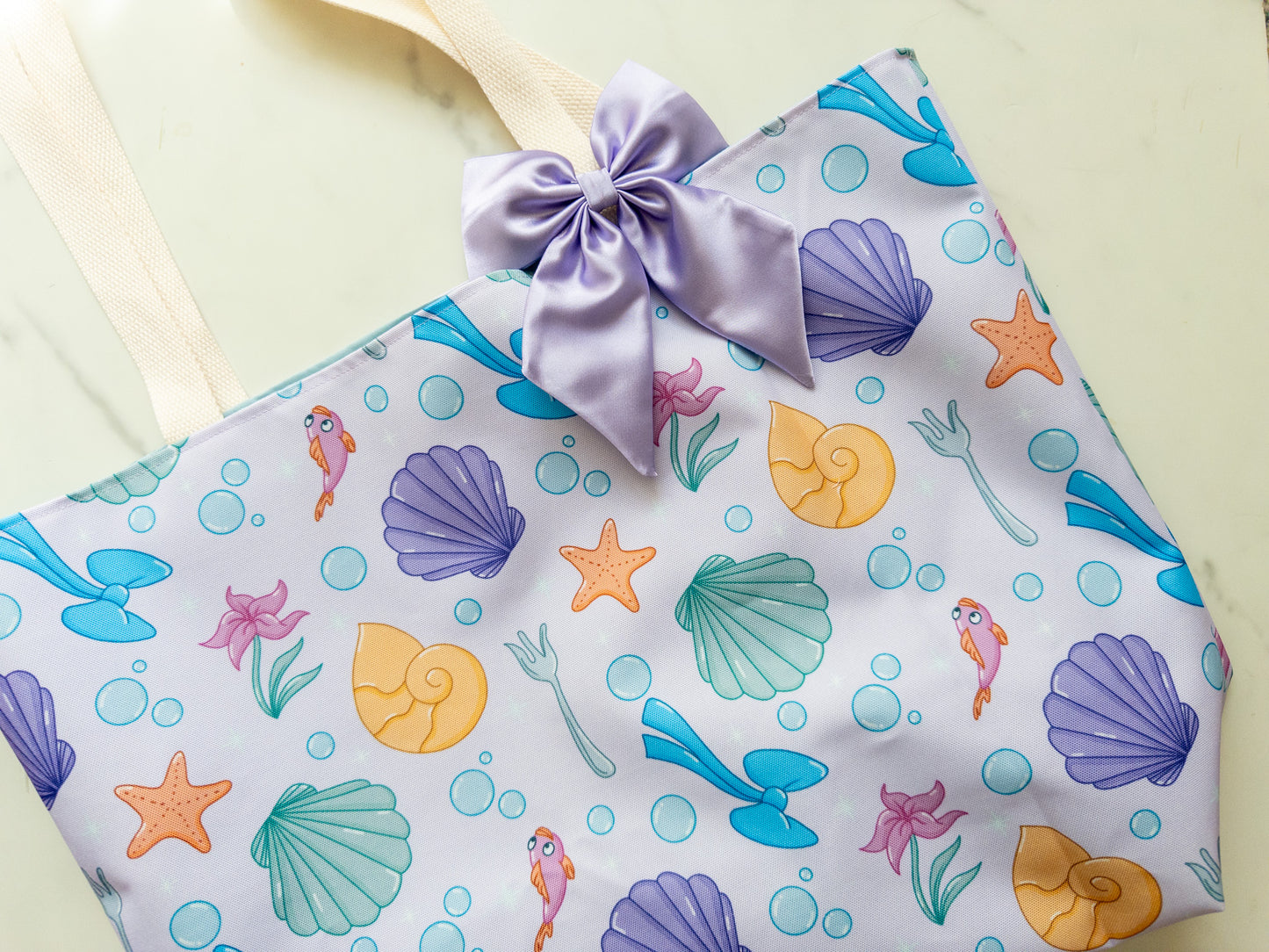 Life Is The Bubbles GC Tote Bag (READY TO SHIP)