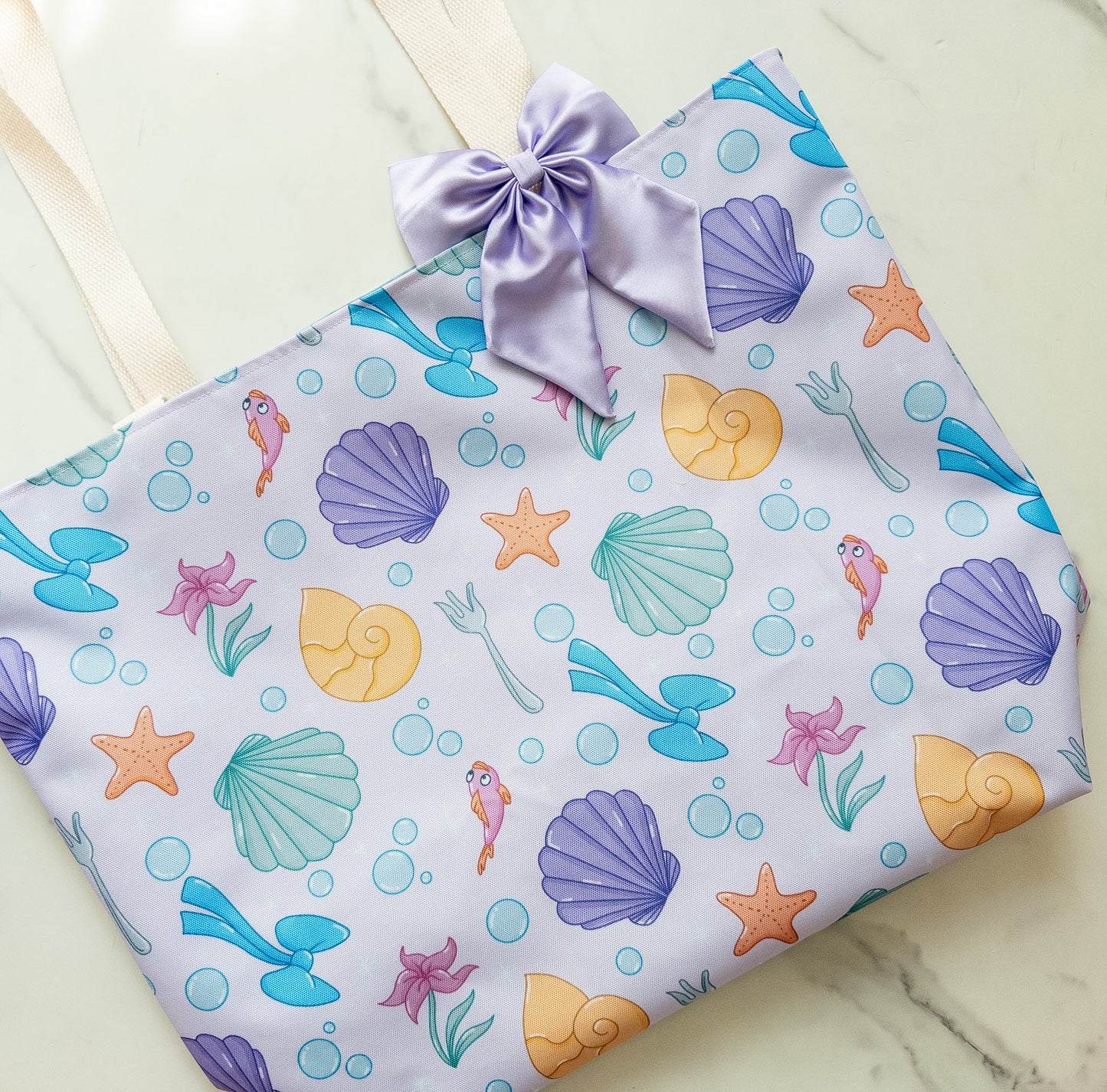 Life Is The Bubbles GC Tote Bag (READY TO SHIP)