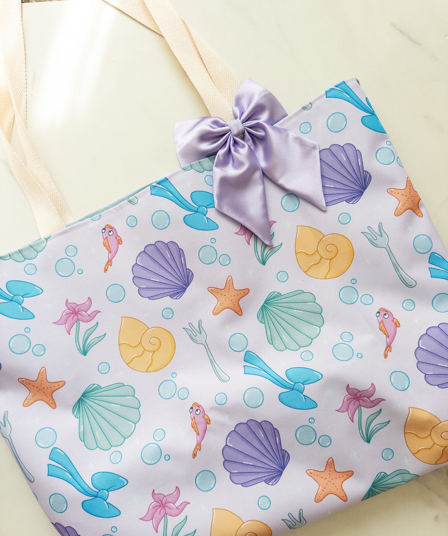 Life Is The Bubbles GC Tote Bag (READY TO SHIP)