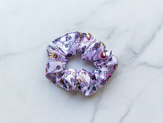 Satin Best Of Both Worlds Scrunchie