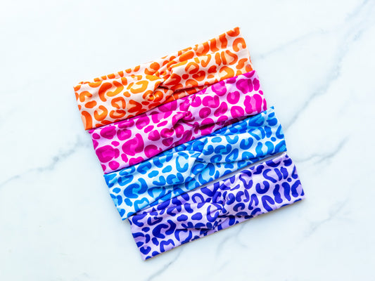 Cheetah-licious Stretch Twist Headband