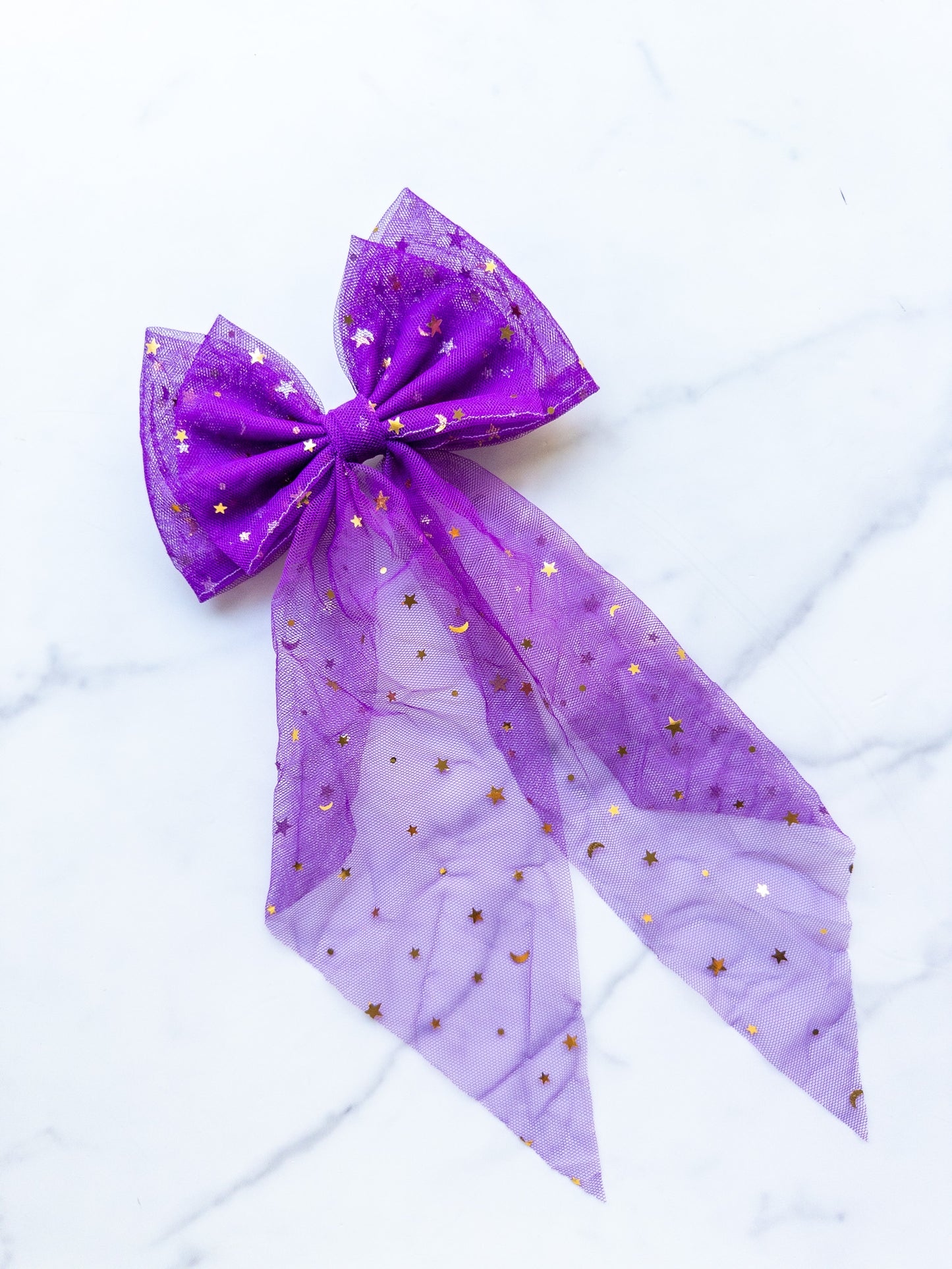 Rockstar Tulle Hair Bow