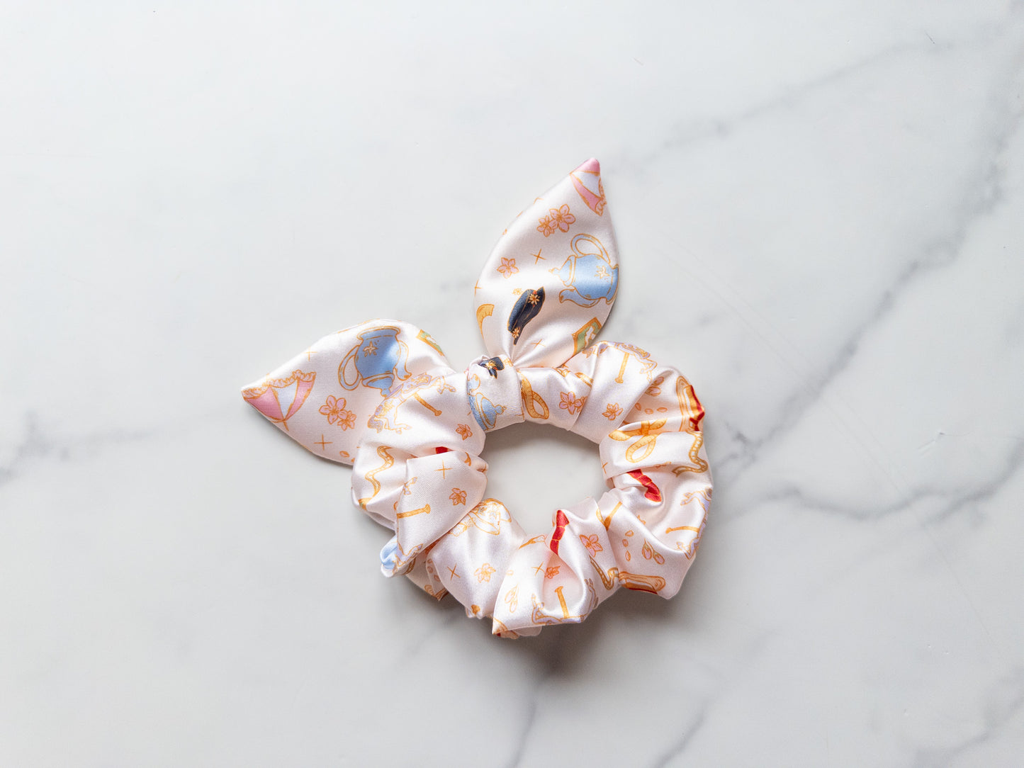Satin The Perfect Nanny Bow Scrunchie