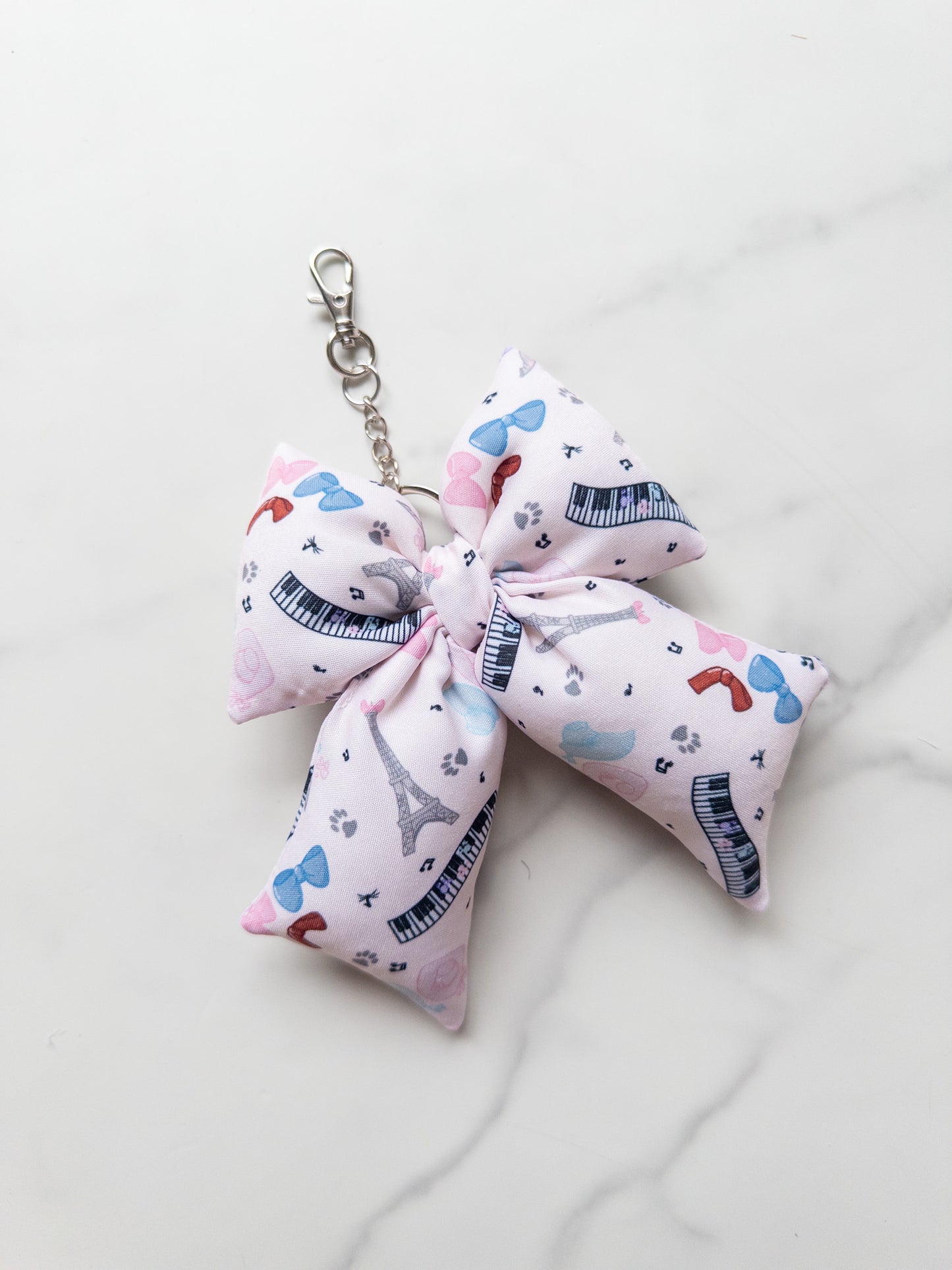 To Be A Cat Bow Bag Charm