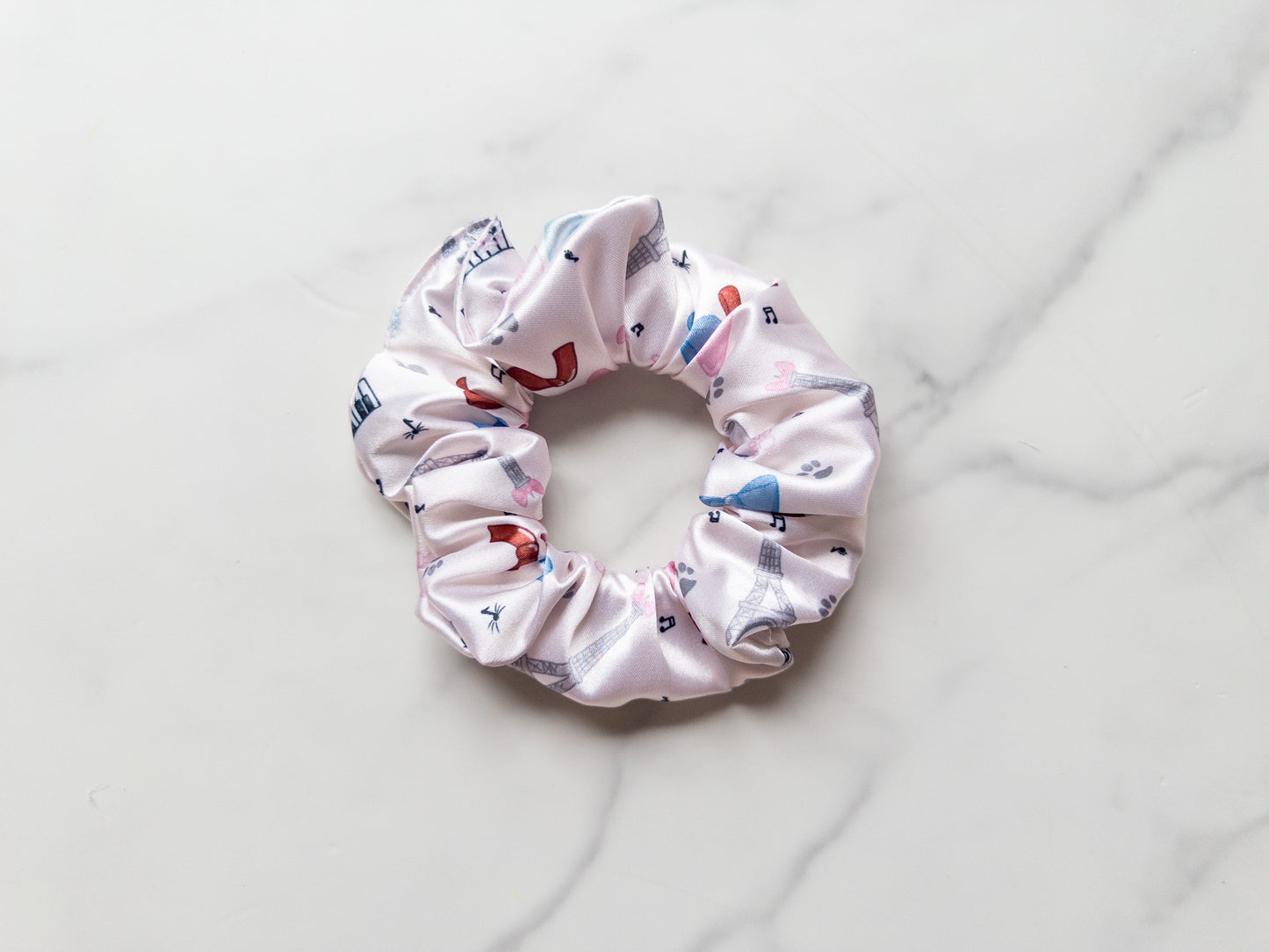 Satin To Be A Cat Scrunchie