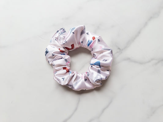 Satin To Be A Cat Scrunchie