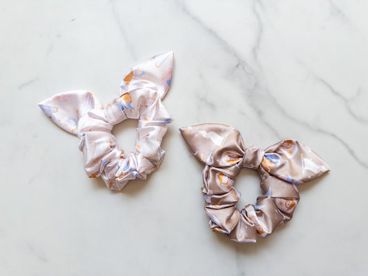 Satin Fantasy Vibes Bow Scrunchie