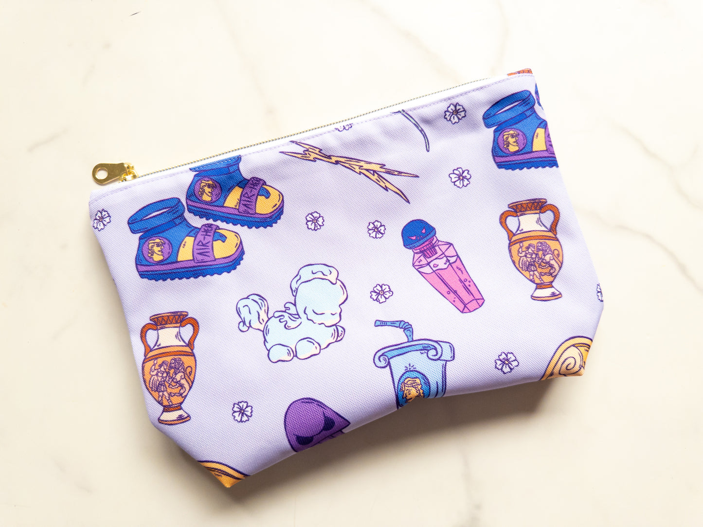 The GC Zipper Pouch (READY TO SHIP)