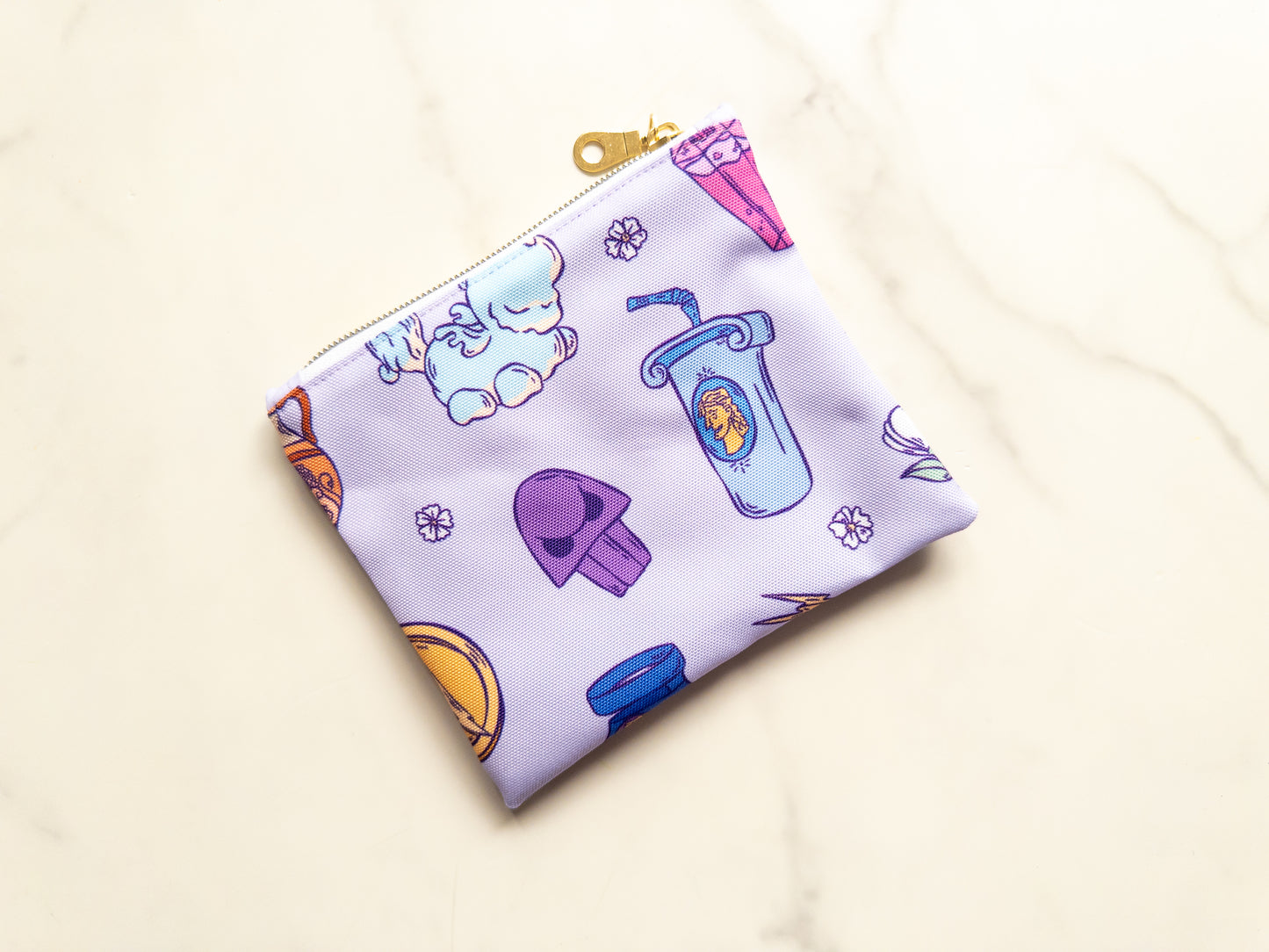 The GC Mini Zipper Pouch (Ready To Ship)