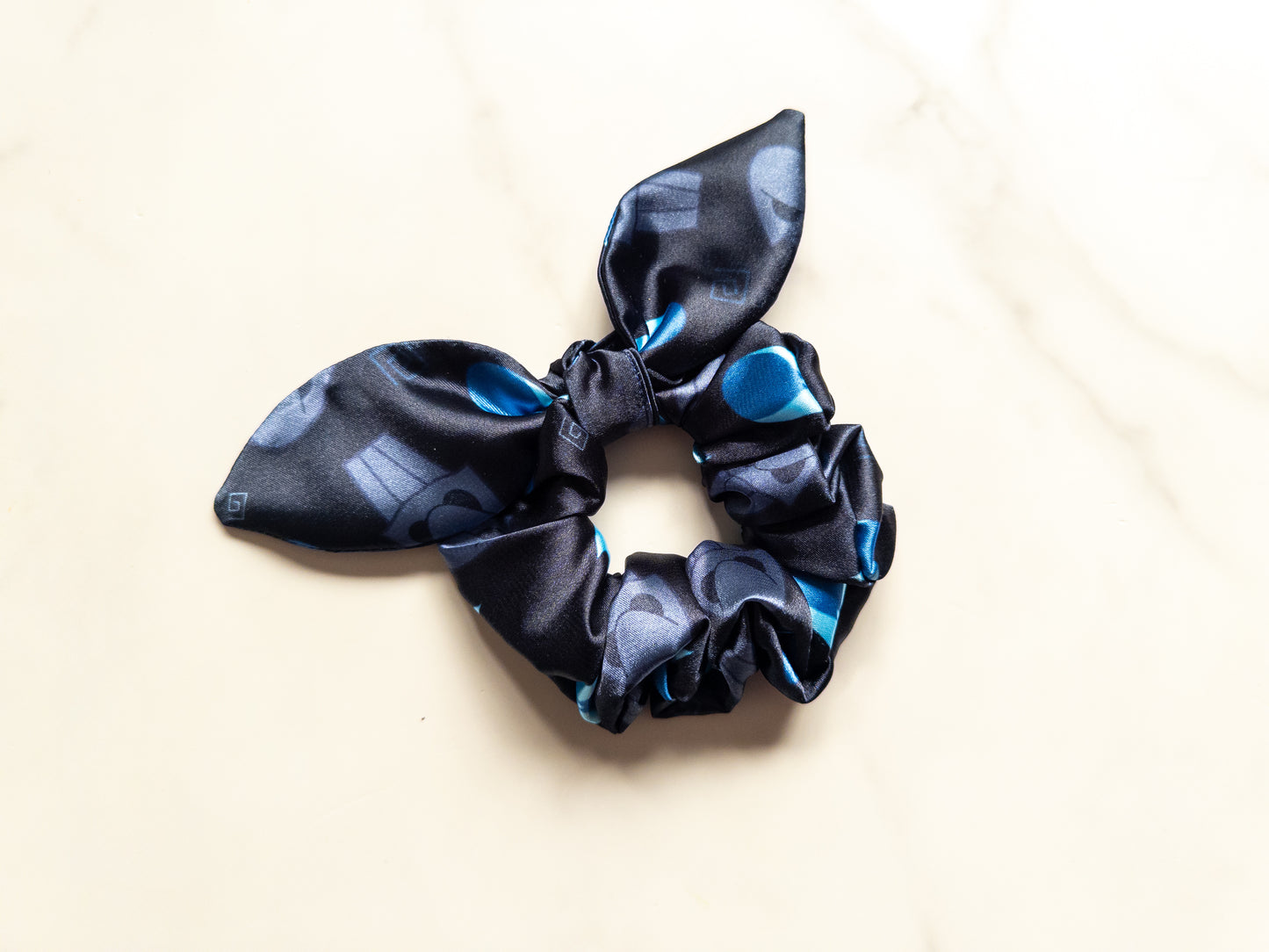 Satin Underworld King Bow Scrunchie