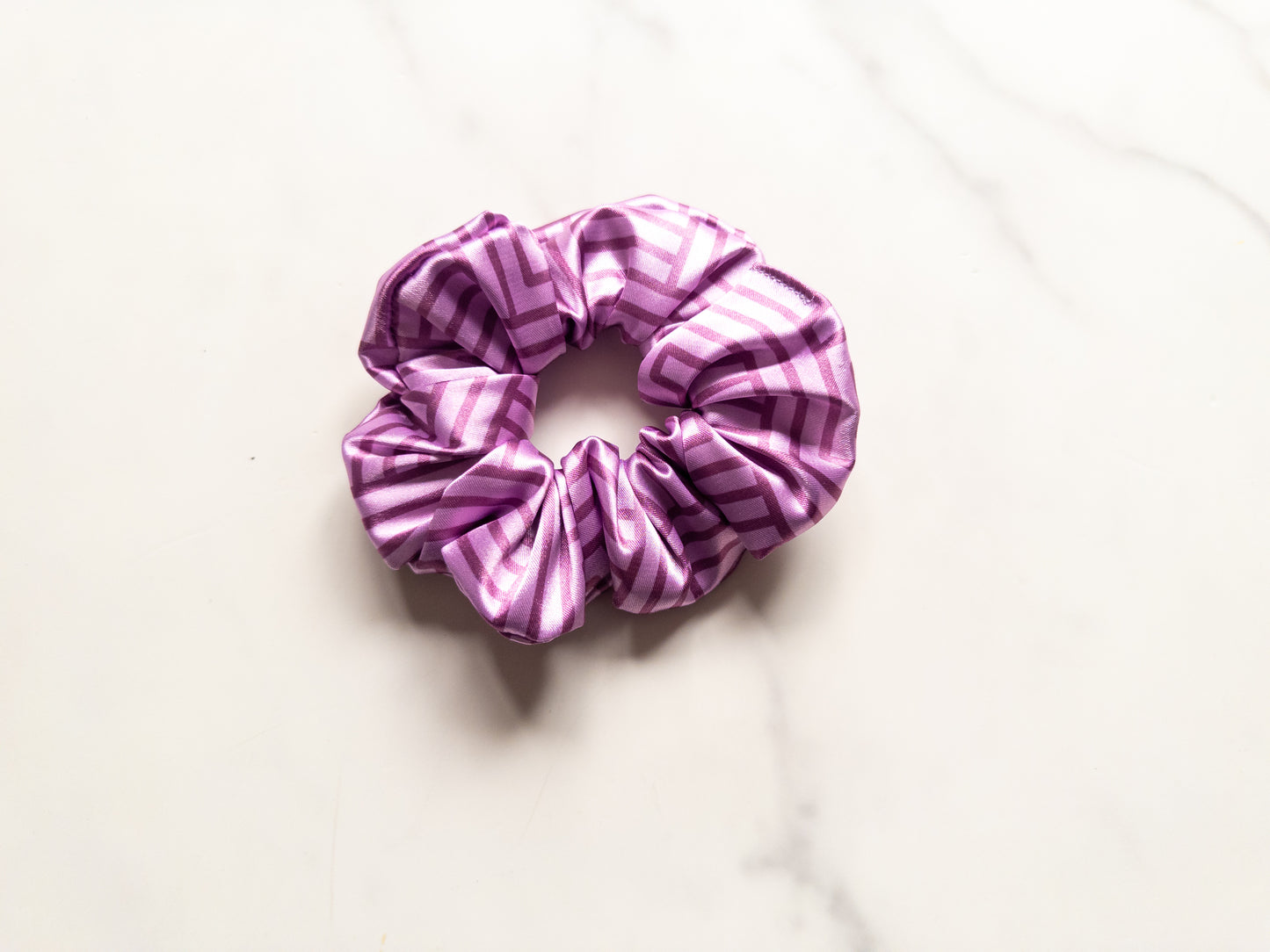 Satin I'm A Damsel Scrunchie