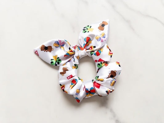 Satin Sensational Bows Bow Scrunchie