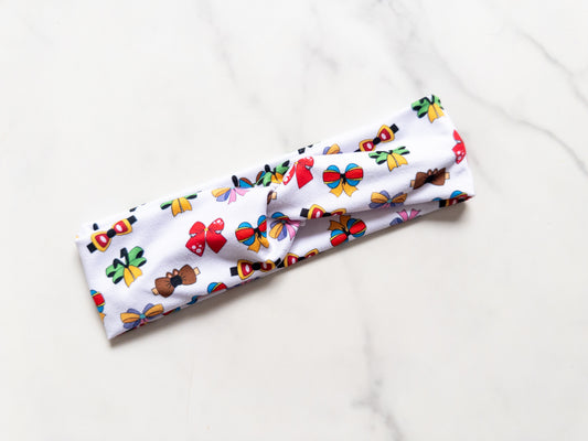 Sensational Bows Stretch Twist Headband
