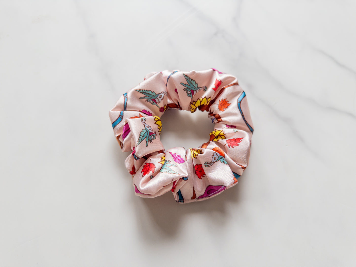 Satin Riverbend Scrunchie
