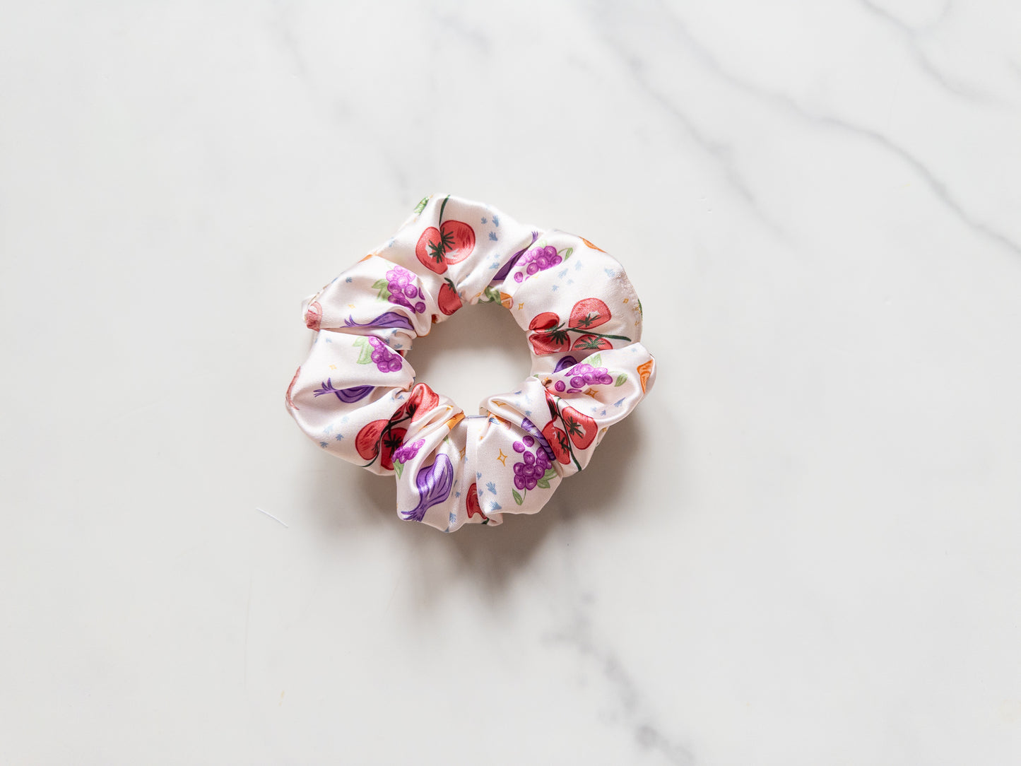 Satin Anyone Can Cook Scrunchie