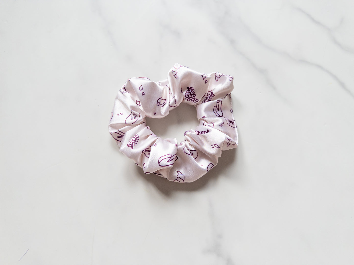 Satin Little Chef Festival Scrunchie