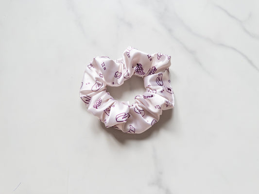 Satin Little Chef Festival Scrunchie