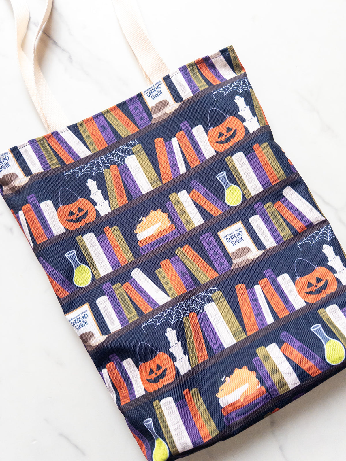 Halloween GC Simple Tote Bag (READY TO SHIP)