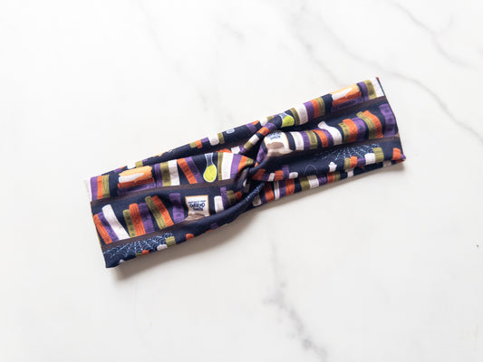 Spooky Bookish Era Stretch Twist Headband