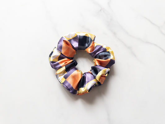Satin Spookiest Cruise Scrunchie