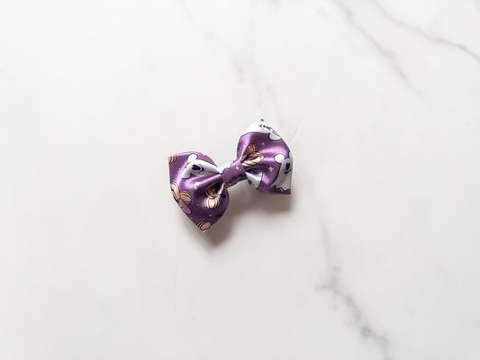Pumpkins & Ghosts Mini Bow