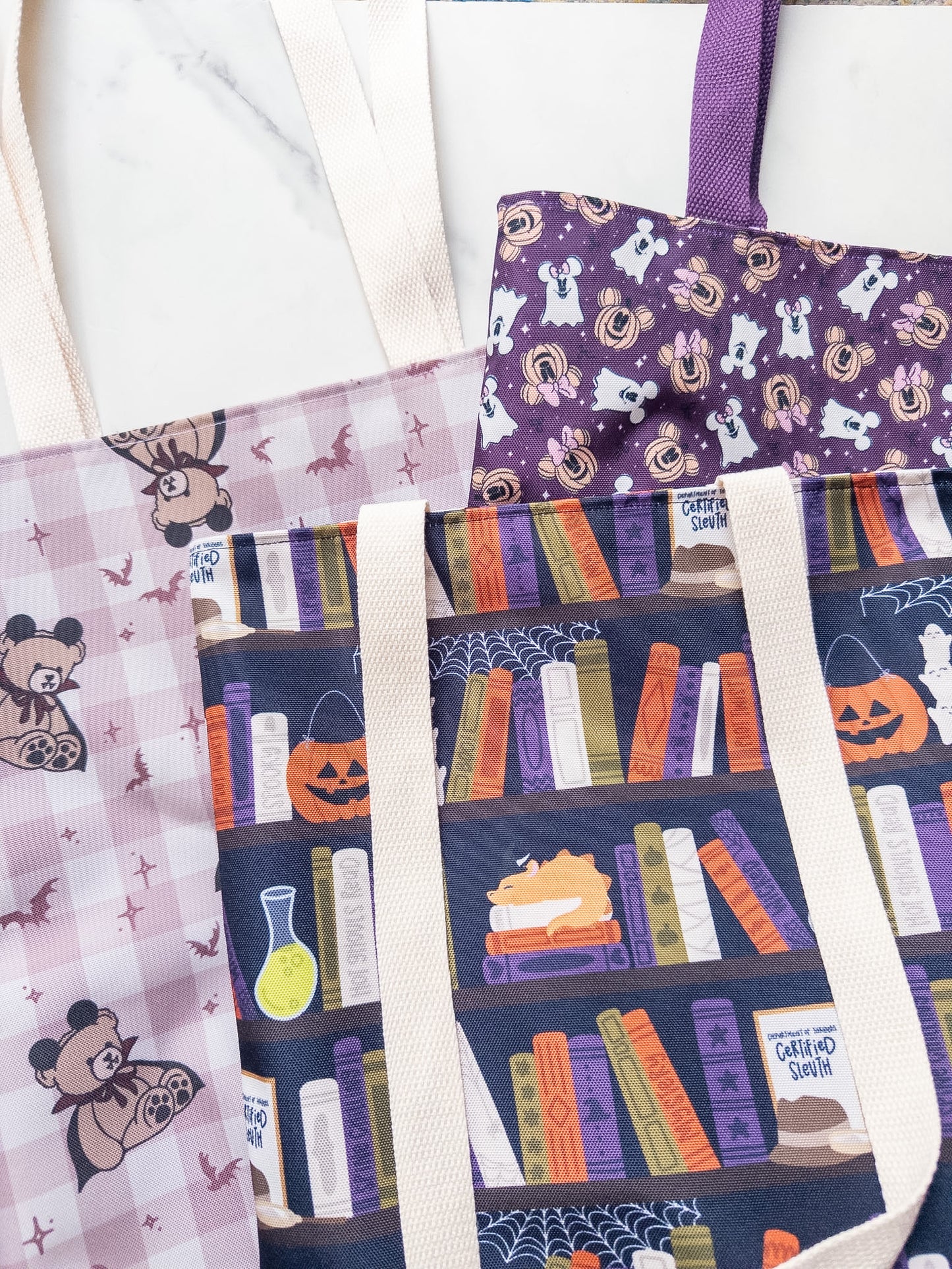 Halloween GC Simple Tote Bag (READY TO SHIP)