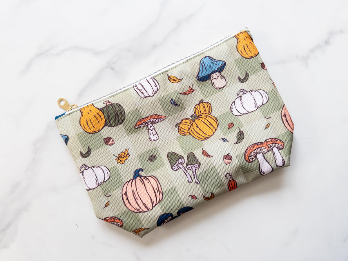 Seasonal GC Zipper Pouch (READY TO SHIP)