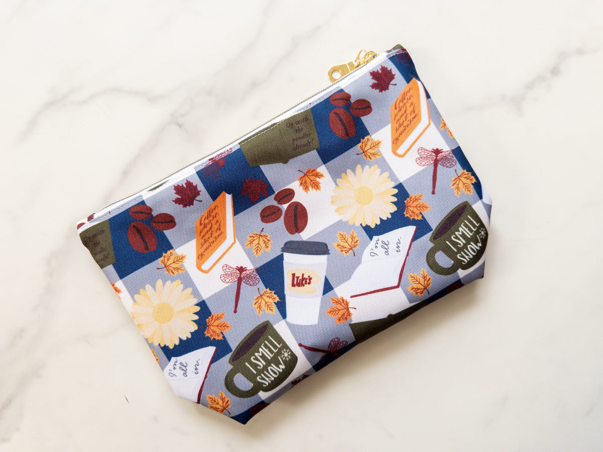 Seasonal GC Zipper Pouch (READY TO SHIP)