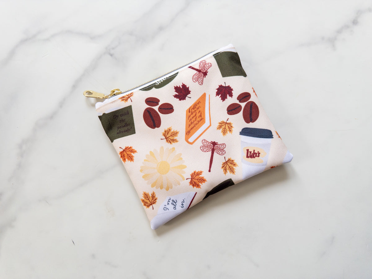 Seasonal GC Zipper Pouch (READY TO SHIP)