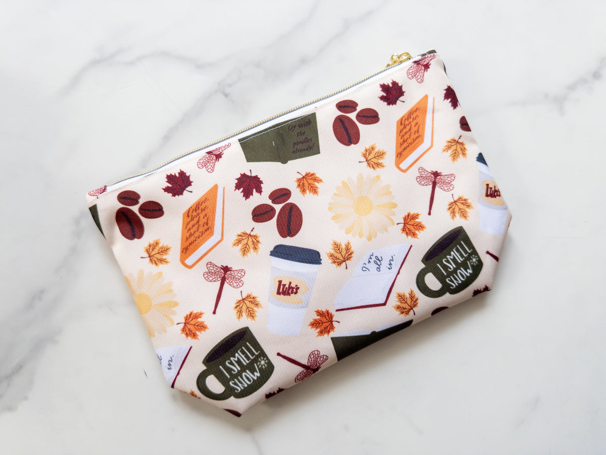 Seasonal GC Zipper Pouch (READY TO SHIP)