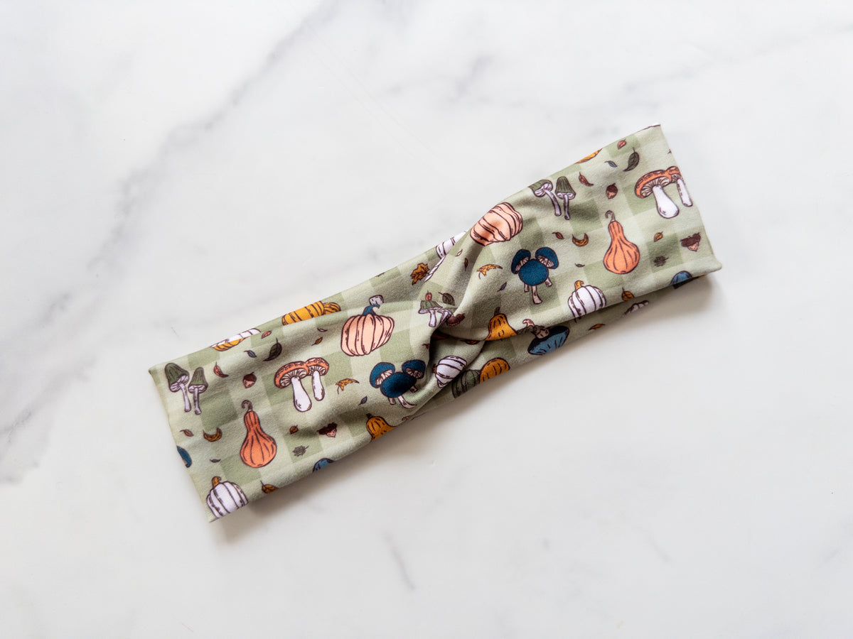 Pumpkin Season Stretch Twist Headband