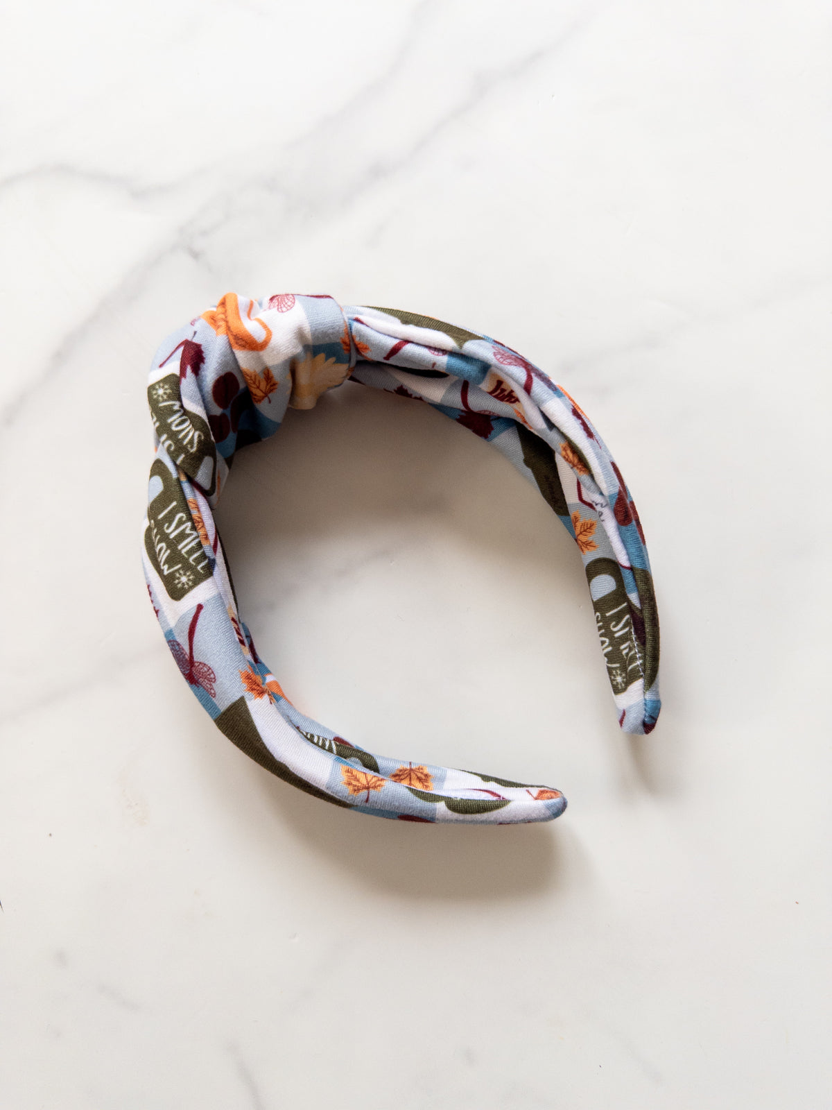 Copper Boom Top Knot Headband