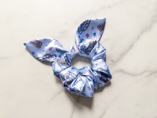 Satin First Time In Forever Bow Scrunchie