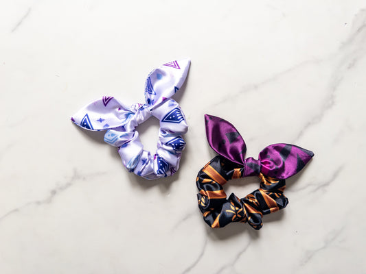 Satin Sisters Bow Scrunchie