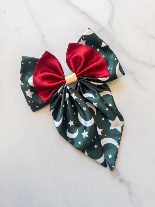 Christmas Sorcerer Mouse Eloise Bow