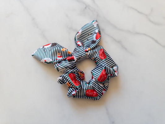 Satin Jolly Parks Bow Scrunchie