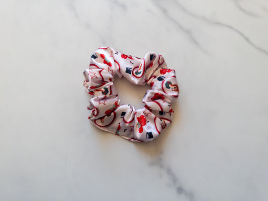 Satin Hooray For Holidays Scrunchie