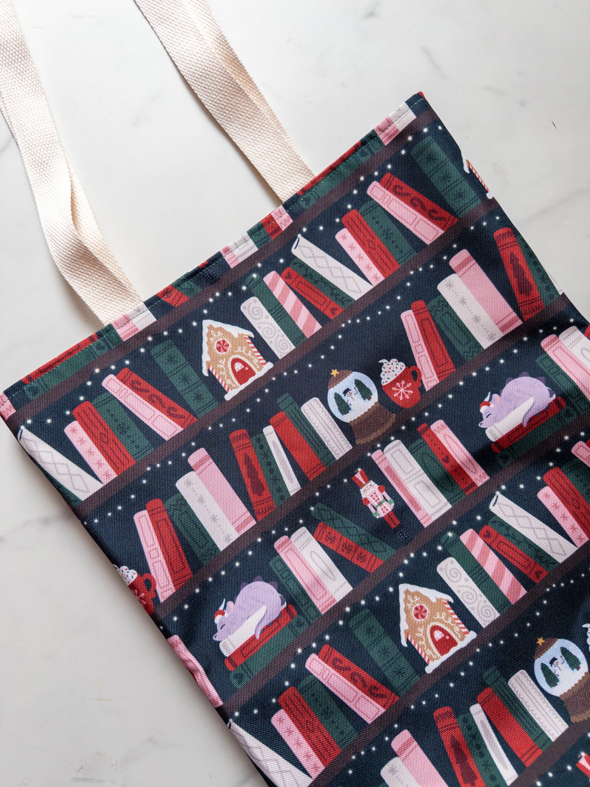 Cozy Christmas GC Simple Tote Bag (READY TO SHIP)