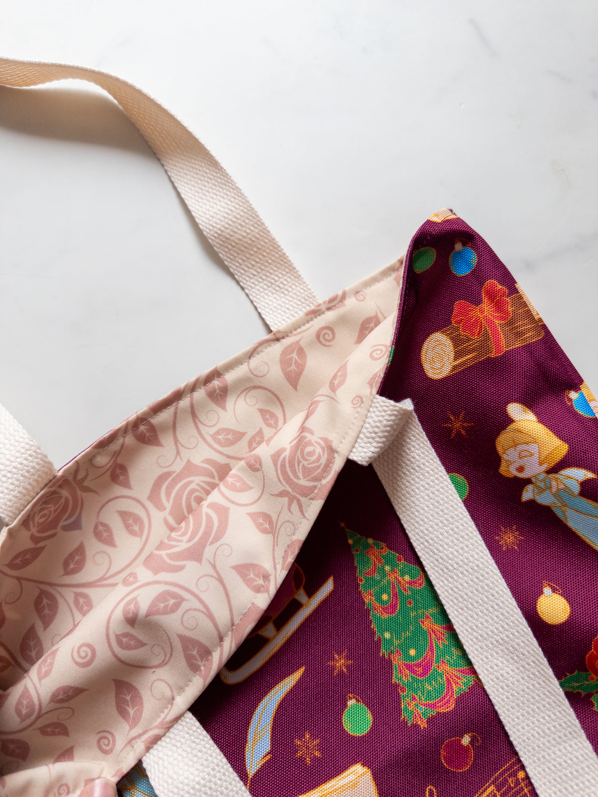 Cozy Christmas GC Simple Tote Bag (READY TO SHIP)