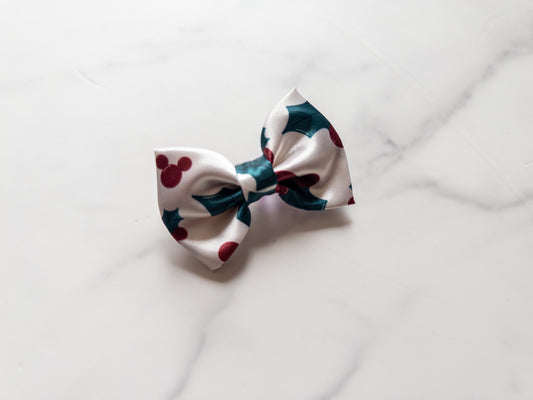 Holly Jolly Mini Bow