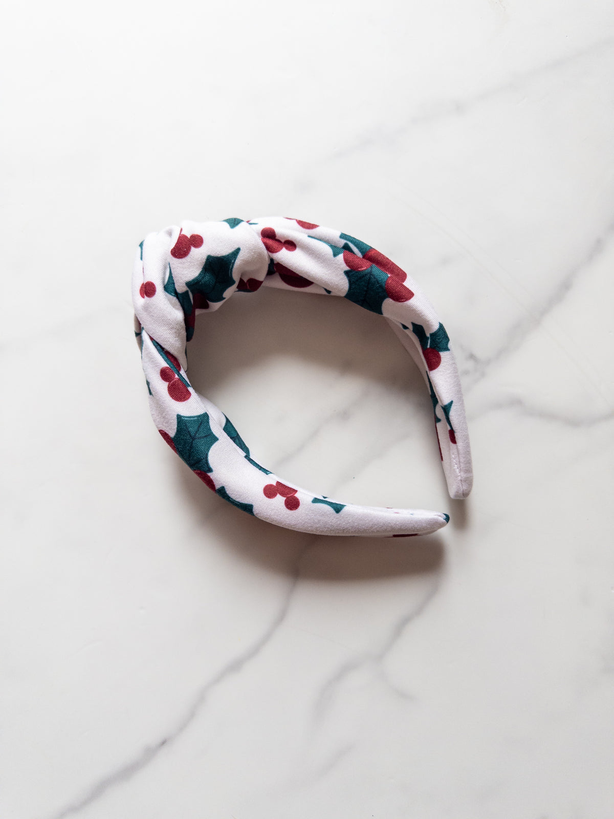 Holly Jolly Top Knot Headband