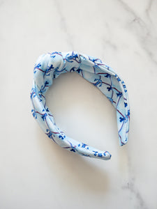Anchors Aweigh Top Knot Headband