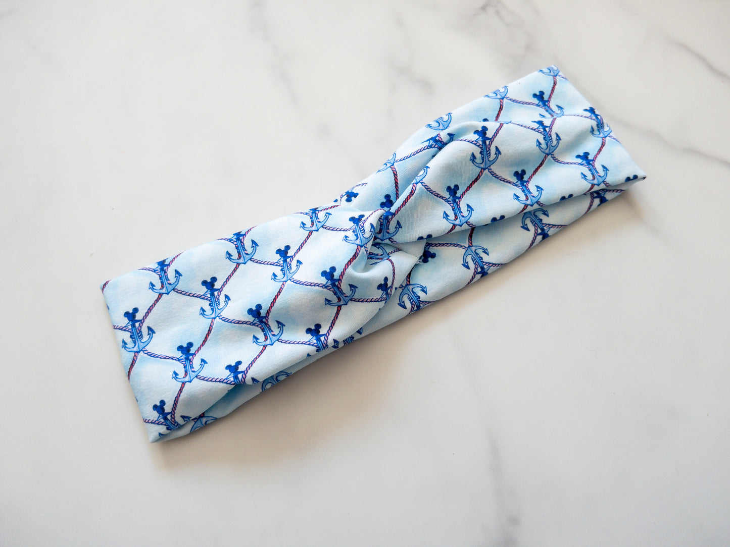 Anchors Aweigh Stretch Twist Headband