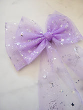Load image into Gallery viewer, Wondrous Wishing Star Tulle Hair Bow
