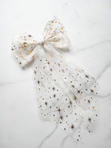 Pixie Dust Tulle Hair Bow