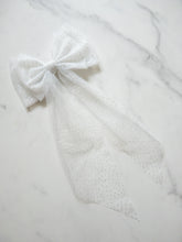 Load image into Gallery viewer, This Night Is Sparkling Tulle Hair Bow

