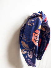 Load image into Gallery viewer, Enchanted Rose Top Knot Headband
